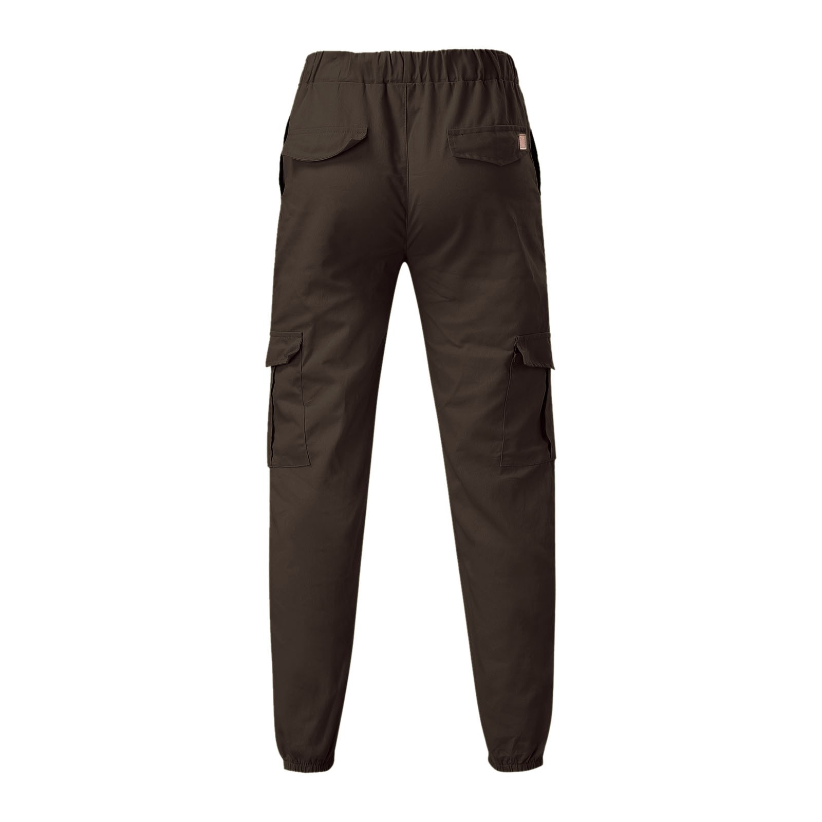 thumbnail image 5 of Pantalones leggings lisos para hombre Pantalones con bolsillo para herramientas Pantalones informales de colores, 5 of 7